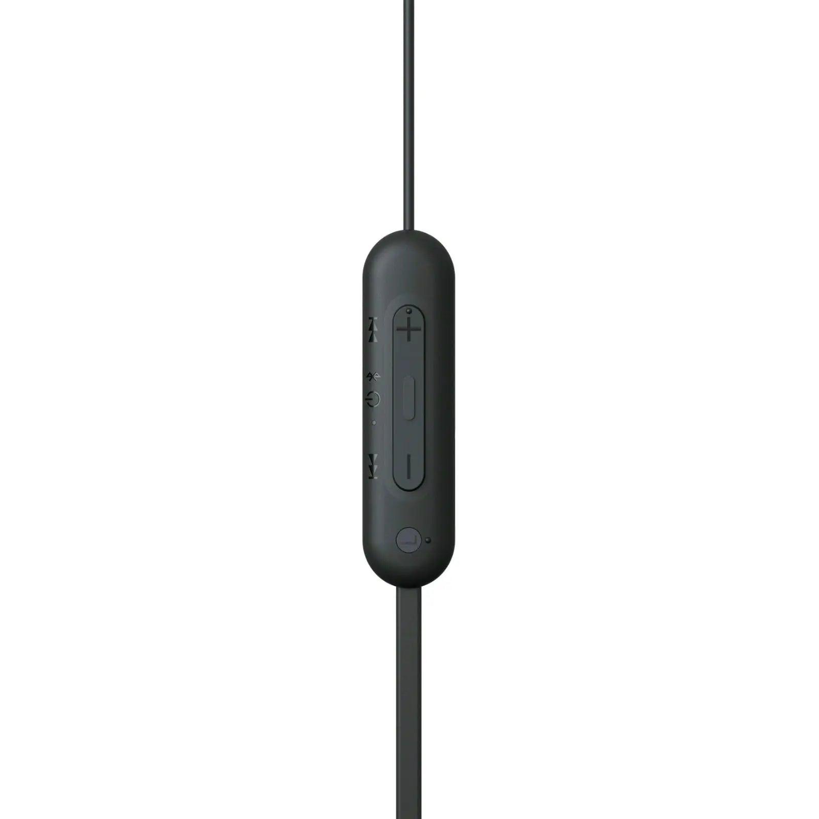 Sony WI-C100 Wireless In-ear Headphones Black - MyMobile