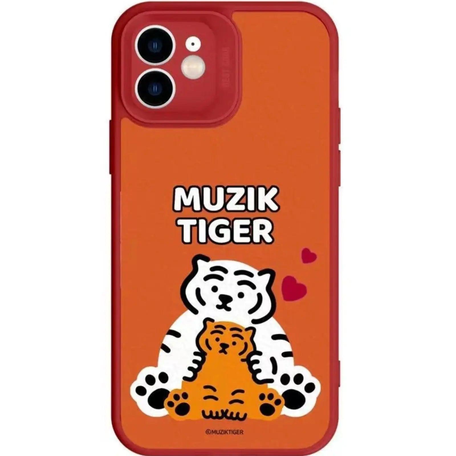 Cartoon Korean Little Tiger Mobile Phone Case Creative - MyMobile