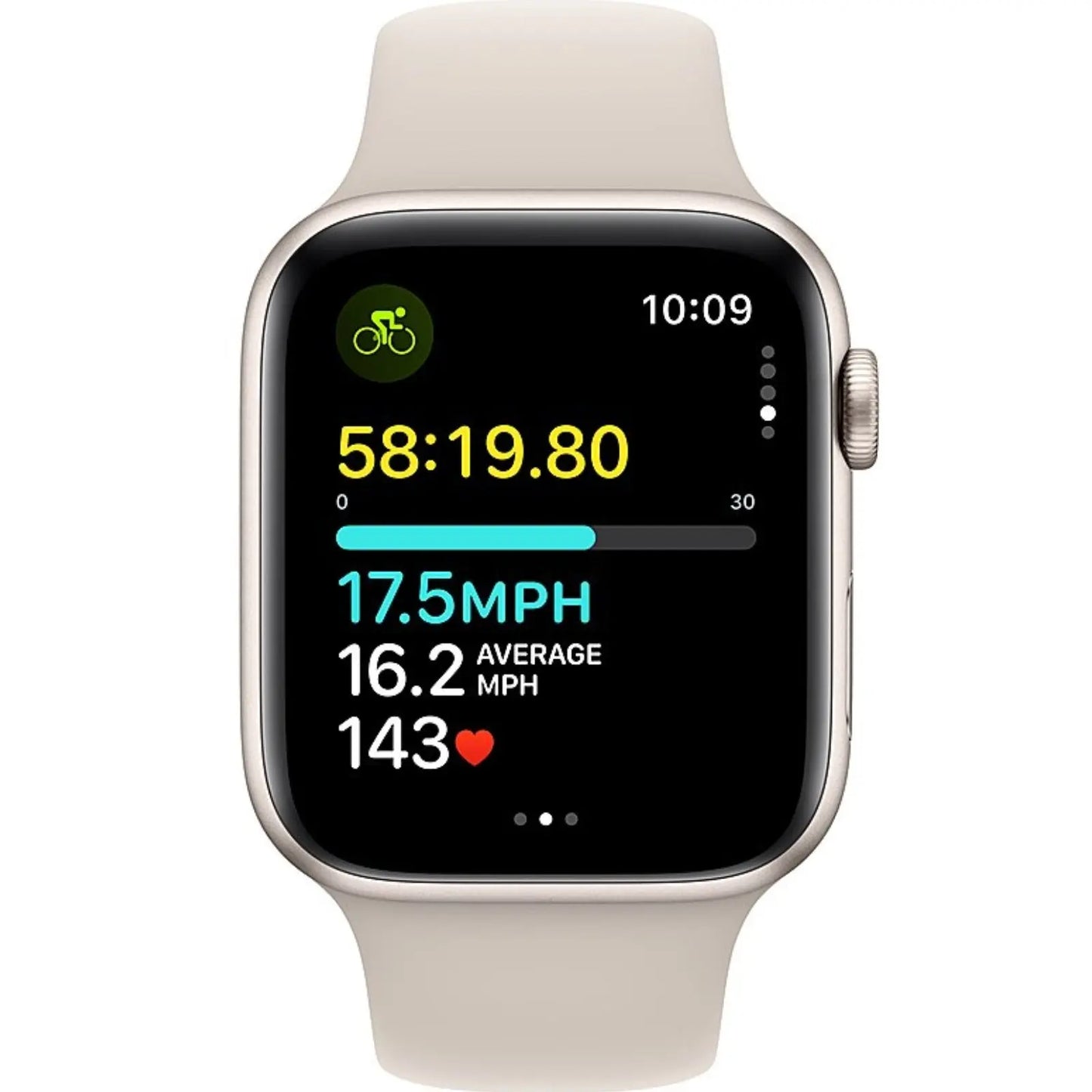 Apple Watch SE (2023) 44mm Starlight(M/L)(MRE53)