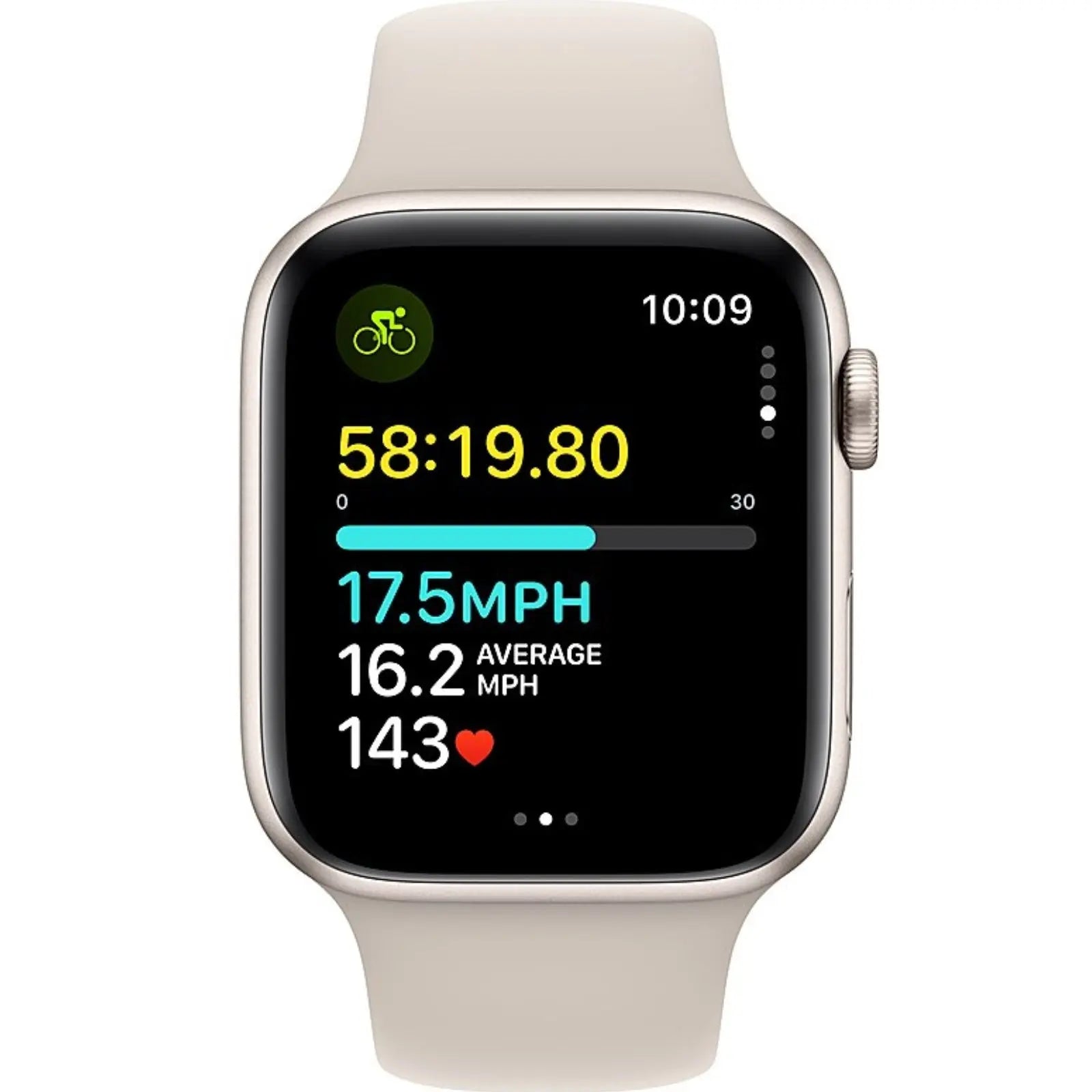 Apple Watch SE (2023) 44mm Starlight(M/L)(MRE53)