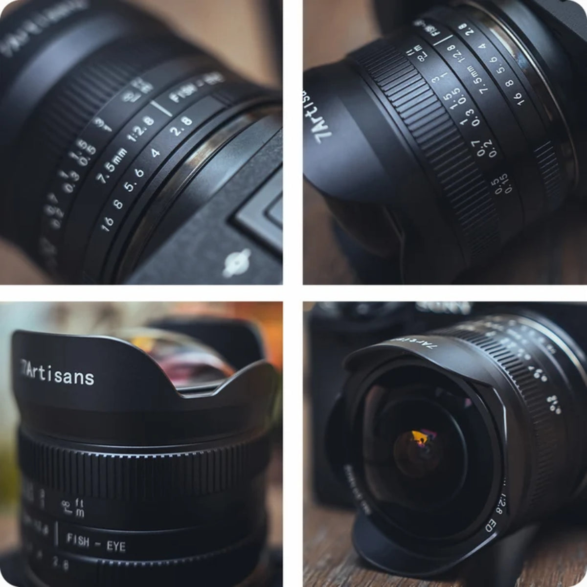 7Artisans 7.5mm F2.8 II APSC Fisheye