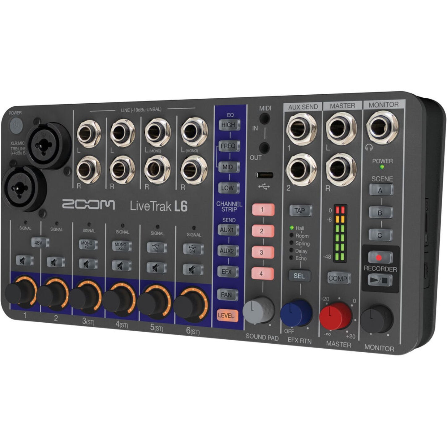 Zoom LiveTrak L-6 Recorder