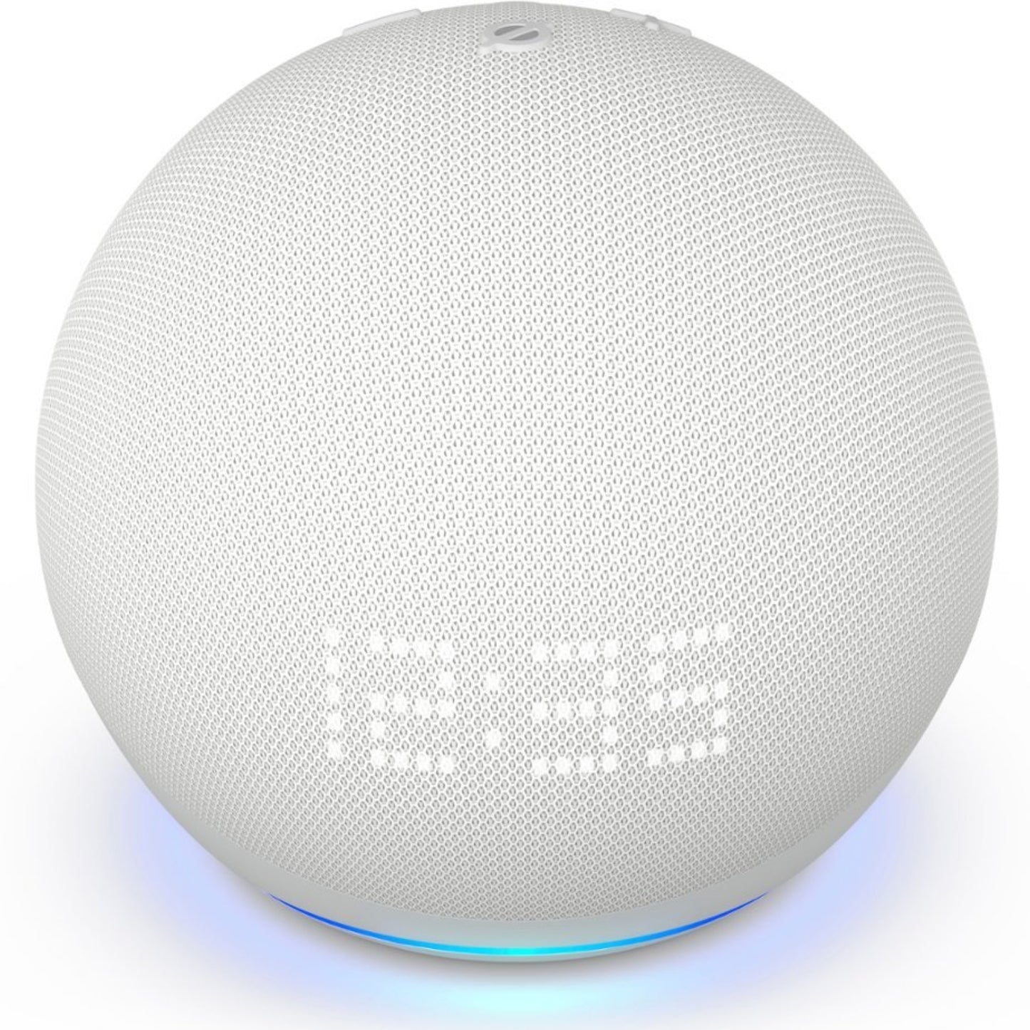 Amazon Echo Dot 5th With Clock Glacier White - MyMobile