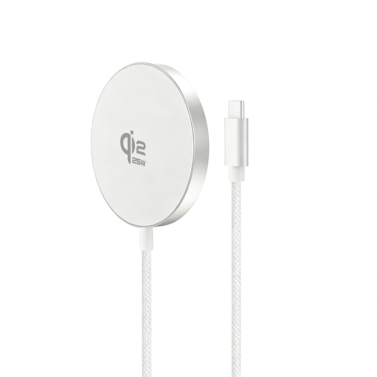 REDEFYNE Qi2.2 25W Magnetic Wireless Charging Pad - Silver - MyMobile