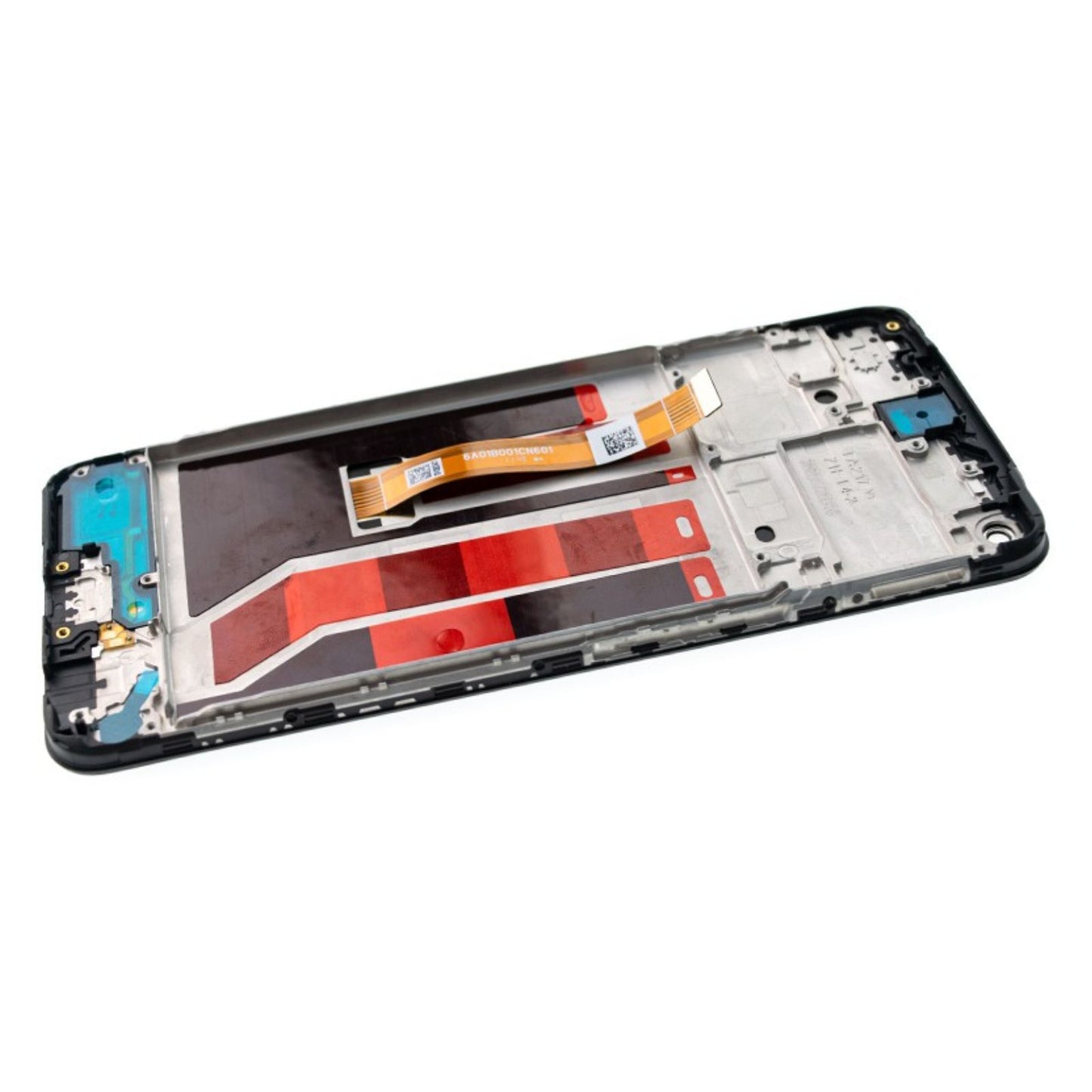 BQ7 LCD Screen Repair for OPPO A32 A53 A53s-Black with Frame (As the same as service pack, but not from official OPPO) MyMobile