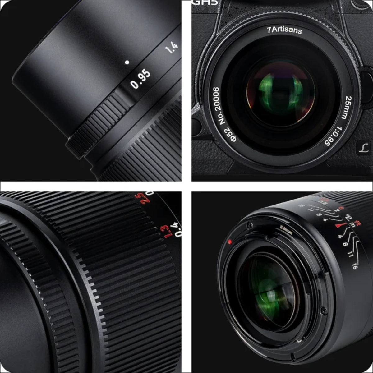 7Artisans 25mm F/0.95 APS-C