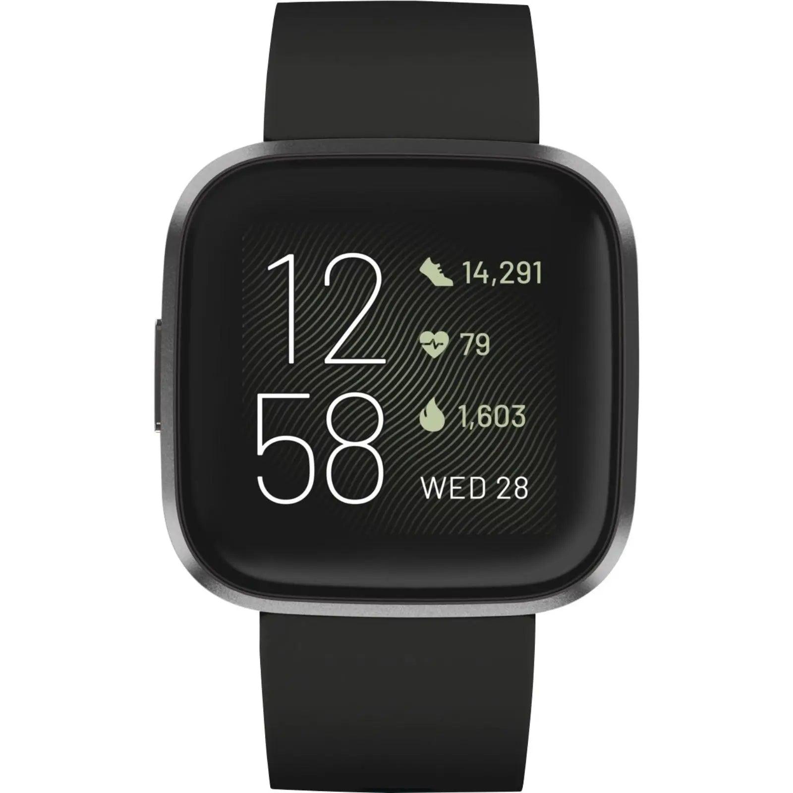 Fitbit Versa 2 SmartWatch Black - MyMobile