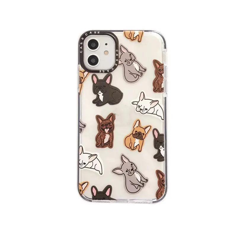 Cartoon Puppy Mobile Phone Case Transparent Soft Shell Online Only