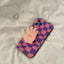 Purple Checkerboard Pattern Mobile Phone Case - MyMobile