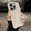 New High-grade Solid Color Suede Phone Case - MyMobile