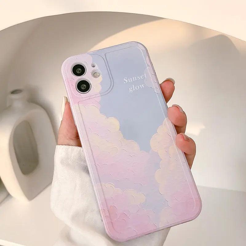 Gradual Halo Dyeing Mobile Phone Case Online Only