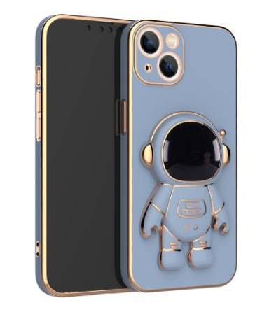 3D Astronaut Phone Case Anti - Drop Electroplating Bracket For iPhone 14 - MyMobile