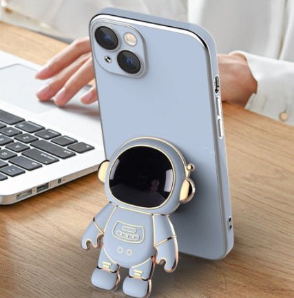 3D Astronaut Phone Case Anti - Drop Electroplating Bracket For iPhone 14 - MyMobile