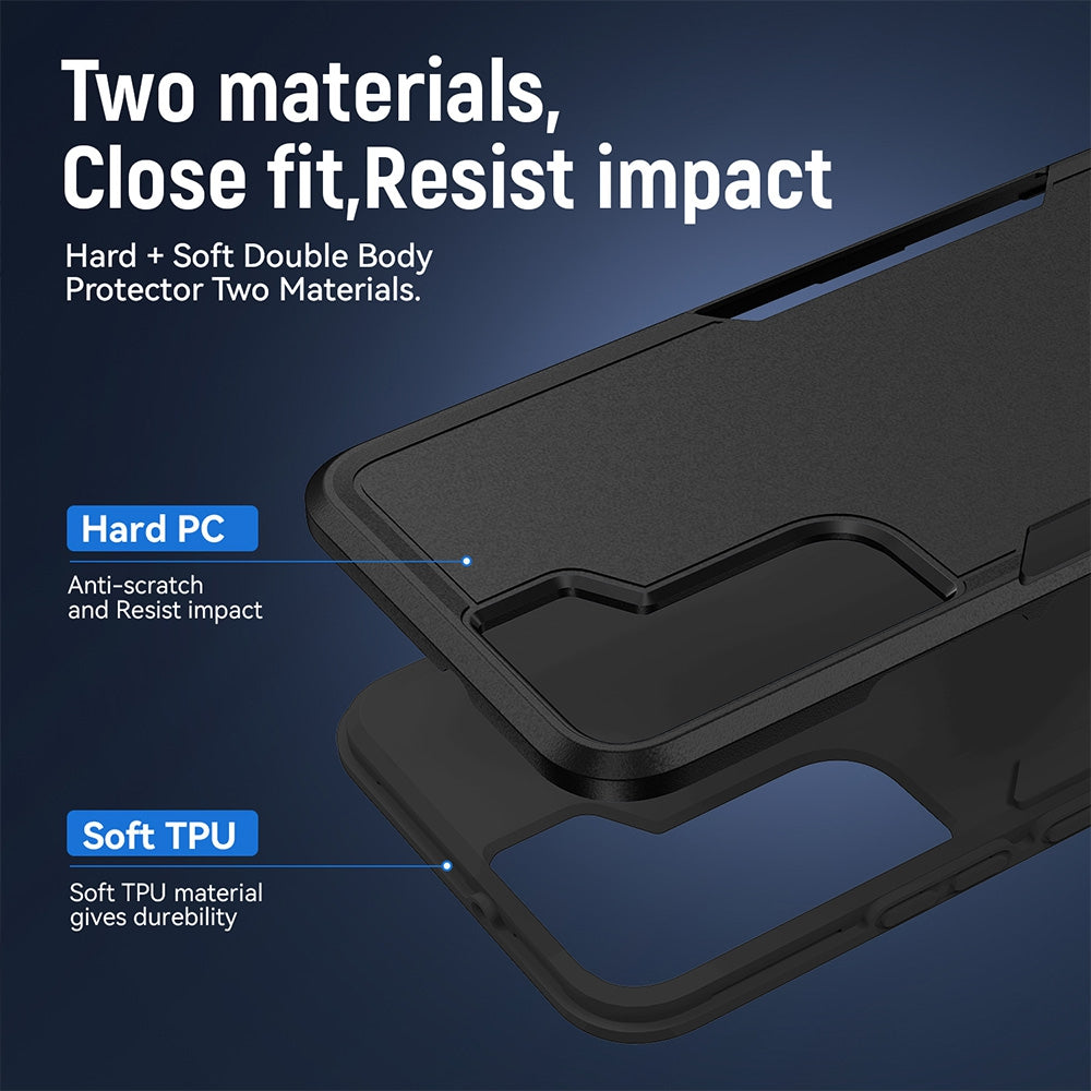 Dual Layer Shockproof Case Cover for Samsung Galaxy S23 Plus
