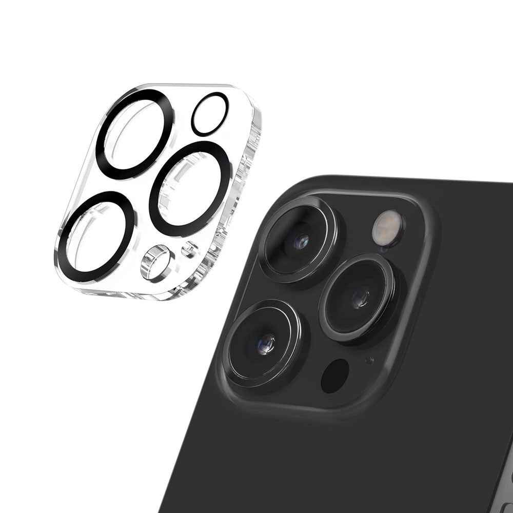 Kinglas 3D Silk Printing Camera Lens Protector Film for iPhone 15 Pro / 15 Pro Max