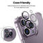 Kinglas 3D Silk Printing Camera Lens Protector Film for iPhone 15 Pro / 15 Pro Max