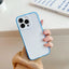 Simple Color Contrast Color Frame Mobile Phone Case Online Only