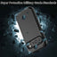 Shockproof Robot Armor Hard Plastic Case Cover with Belt Clip for Google Pixel 10 / 10 Pro