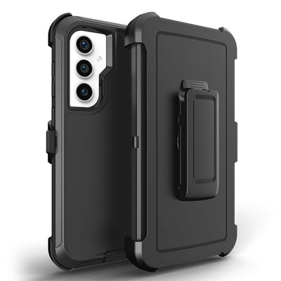 Shockproof Robot Armor Hard Plastic Case Cover with Belt Clip for Samsung Galaxy S25 FE