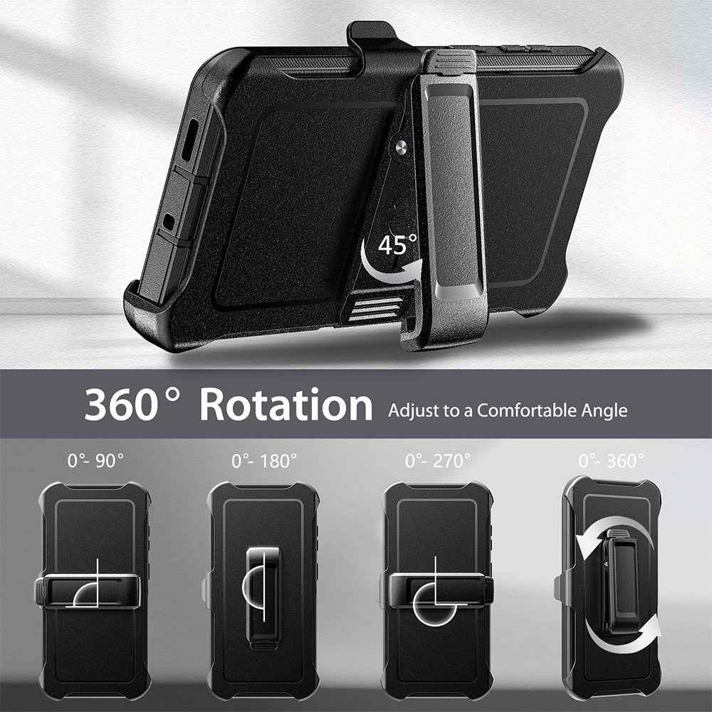 Shockproof Robot Armor Hard Plastic Case Cover with Belt Clip with Magnetic Ring for Samsung Galaxy S26