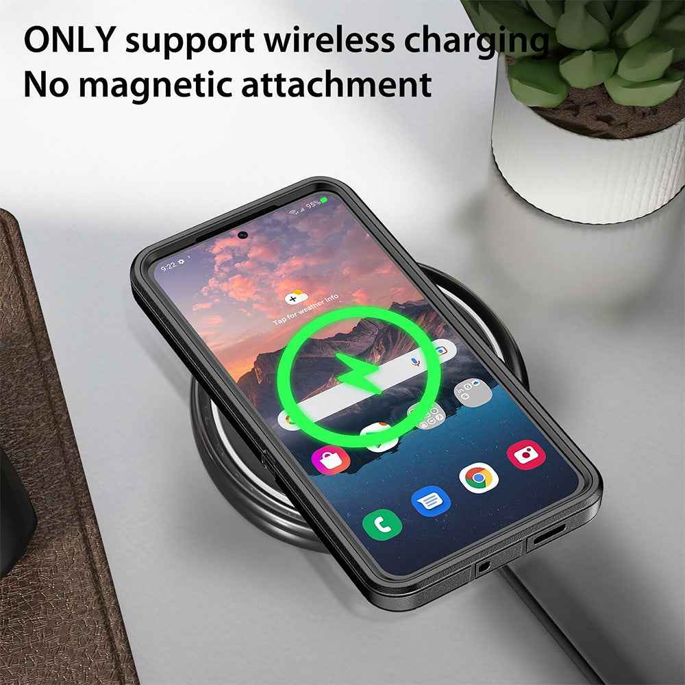 Shockproof Robot Armor Hard Plastic Case Cover with Belt Clip with Magnetic Ring for Samsung Galaxy S26
