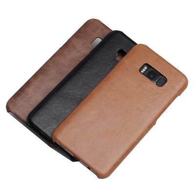 Vintage matte leather case For Samsung Galaxy S8