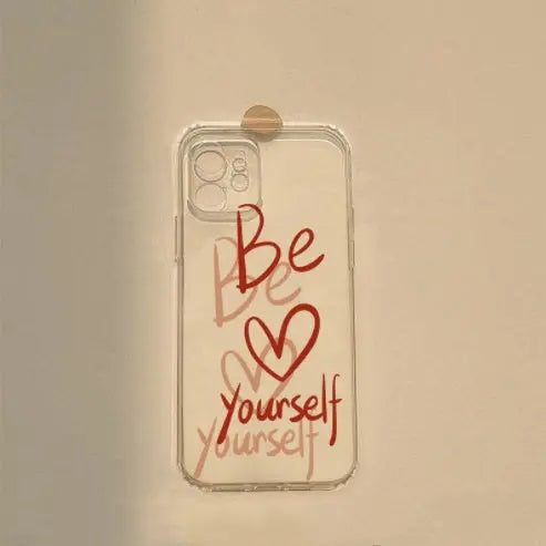 Good Things Happen For Mobile Phone Case Transparent Online Only