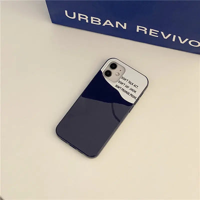 Ins Korean Style Simple English Mobile Phone Case Online Only