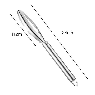 430 Stainless Steel Scale Removing Artifact Fish Killing Tool Kitchen Gadgets - MyMobile