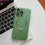 Magnetic Suction With Lens Film Electroplating Mobile Phone Case For iPhone 14