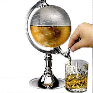 Novelty Globe Wine Decanters Drink Dispenser For Alcohol 1.5L Drinking Game Beer Liquor Dispenser Strainers Bar Accessories New