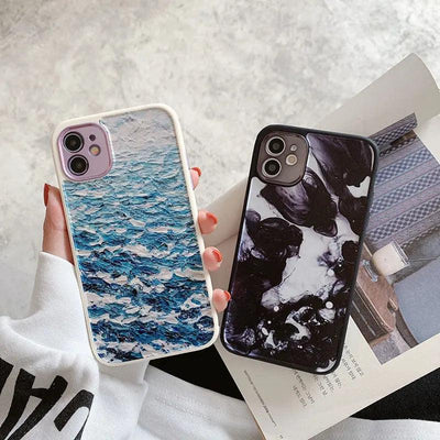 Mobile Phone Case Frosted Electroplating Soft Shell Online Only