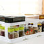 Kitchen Bathroom Storage Plastic Box