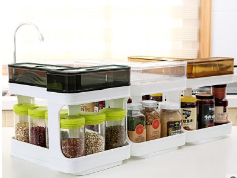 Kitchen Bathroom Storage Plastic Box