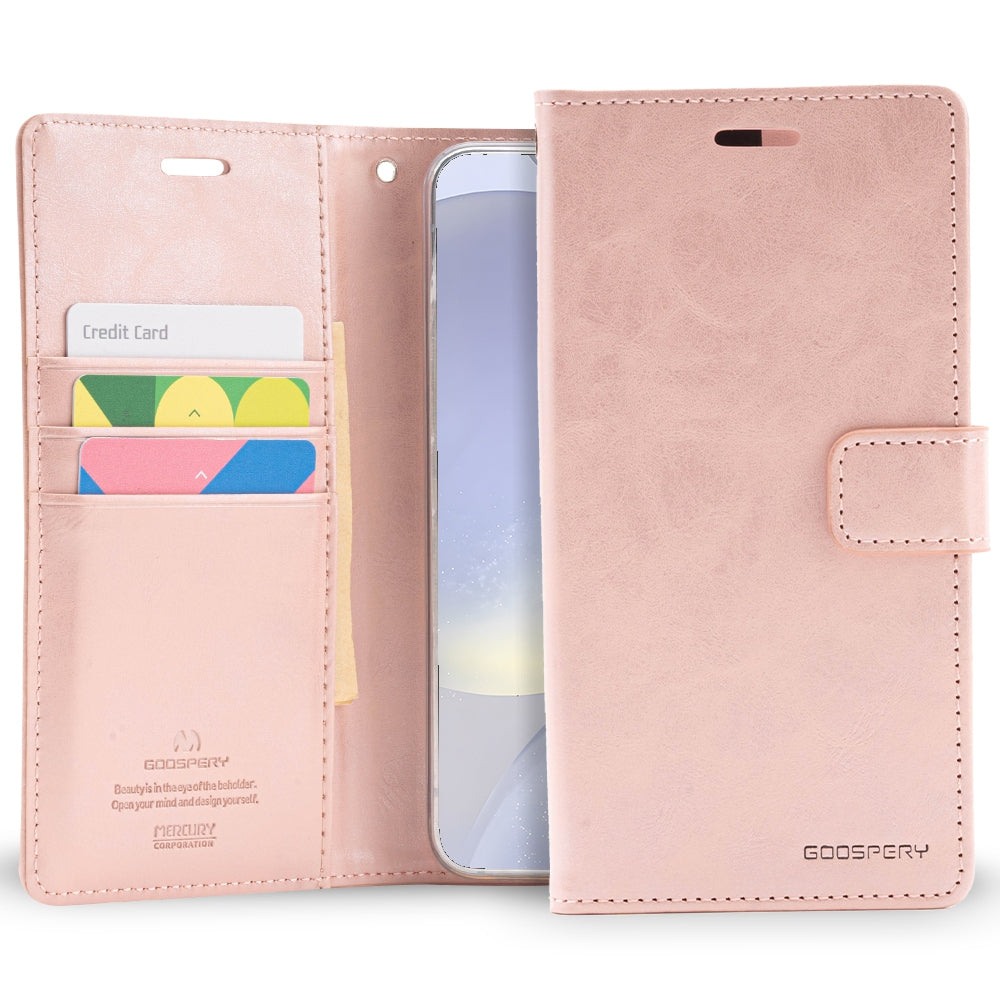 Mercury Blue Moon Diary Case for Samsung Galaxy S24 Plus