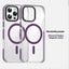 Transparent Magnetic Phone Case Suitable For Anti-fall Shell Protective Case For iPhone 15