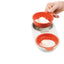 Microwave Egg Poacher Food Grade Cookware Double Cup Egg Boiler Kitchen Steamed Egg Set Microwave Ovens Cooking Tools