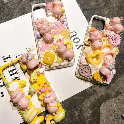 Handmade Cream Gel Phone Case DIY Material Pack Online Only