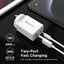 iQuick GaN II 45W PD3.0+QC3.0 Dual Ports Charging Adapter