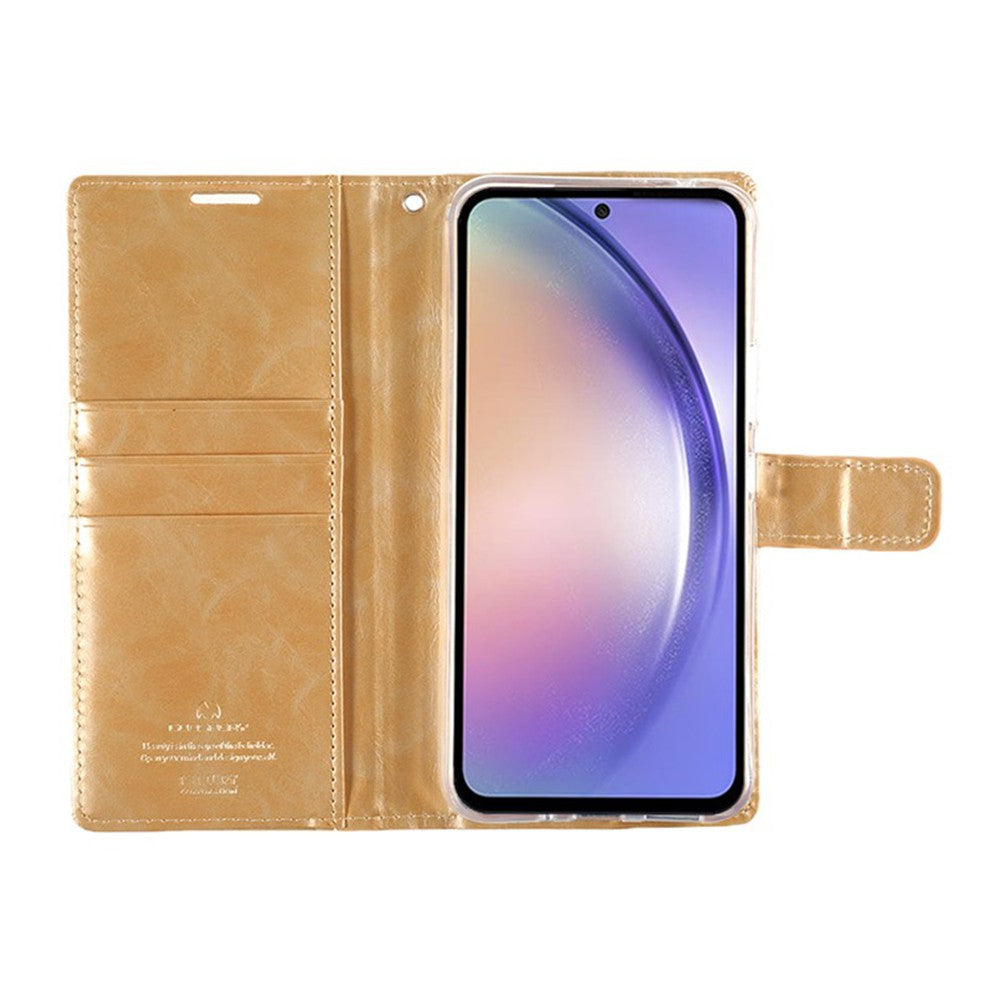 Mercury Blue Moon Diary Case for Samsung Galaxy A17 5G