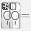 Transparent Magnetic Phone Case Suitable For Anti-fall Shell Protective Case For iPhone 15