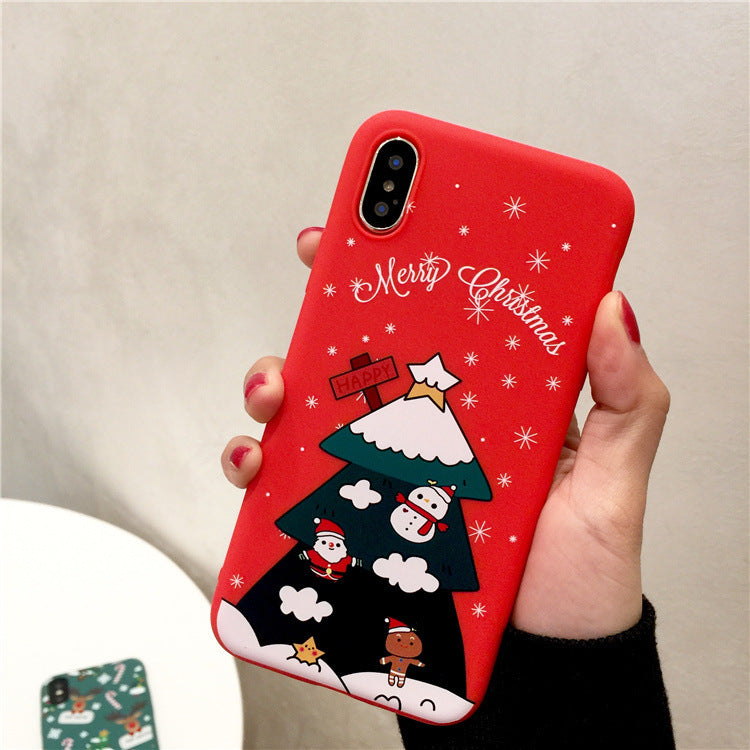 Scarlet Christmas silicone mobile phone case - MyMobile