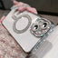 All-inclusive Rhinestone Magnetic Phone Case For iPhone 16