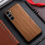 Applicable To Plus Simple Interlaced Wood Grain Phone Case For Samsung Galaxy S24