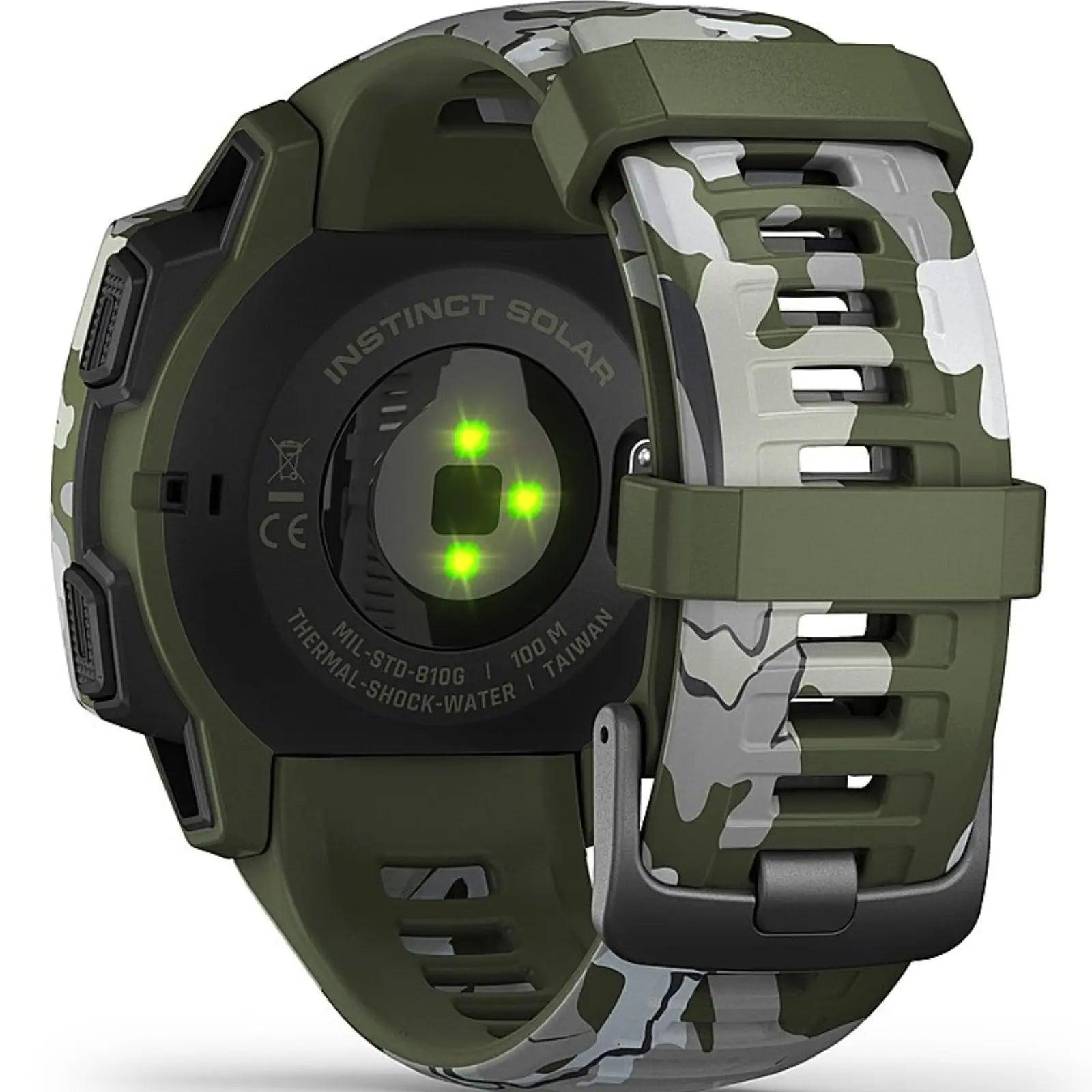 Garmin Instinct Solar Camo Edition Watch (Lichen) - MyMobile