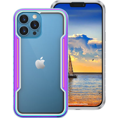 Re-Define Shield Shockproof Heavy Duty Armor Cover Case for iPhone 15 Iridescent