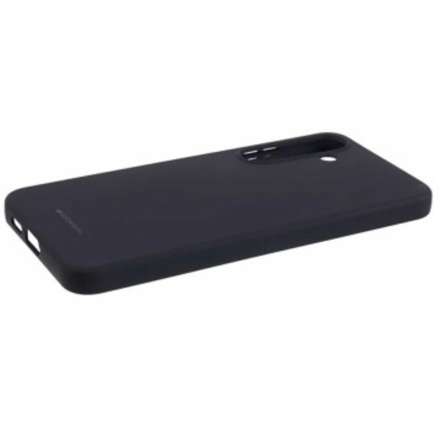 Mercury Soft Feeling Jelly Cover Case for Samsung Galaxy S25 Plus-Black