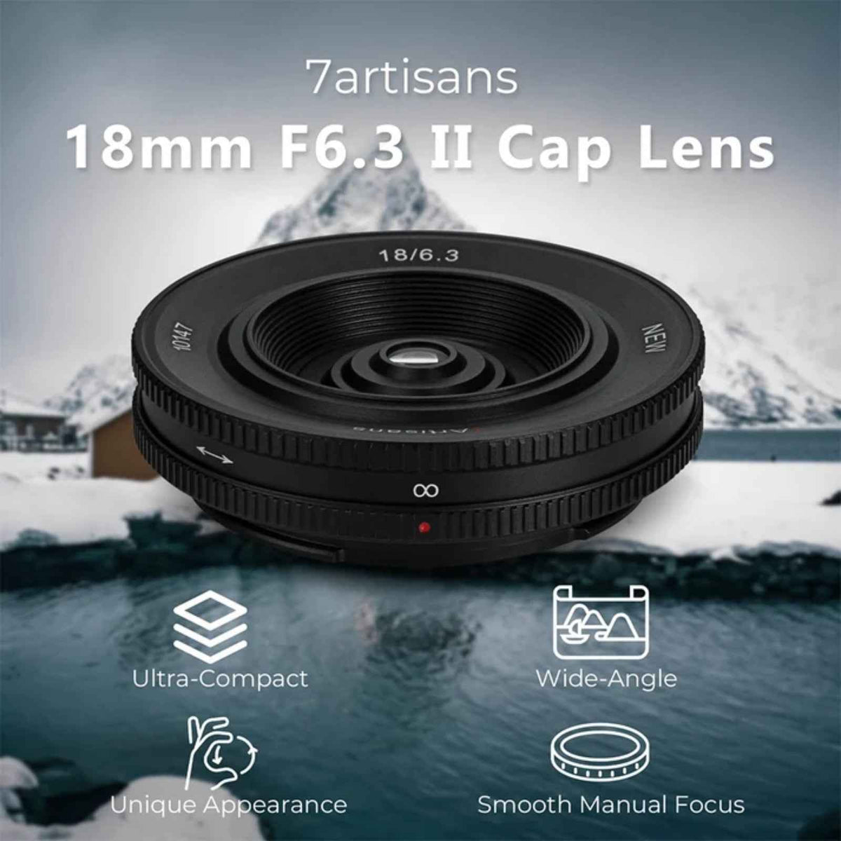 7Artisans 18mm f/6.3 UFO Lens (EOS M)