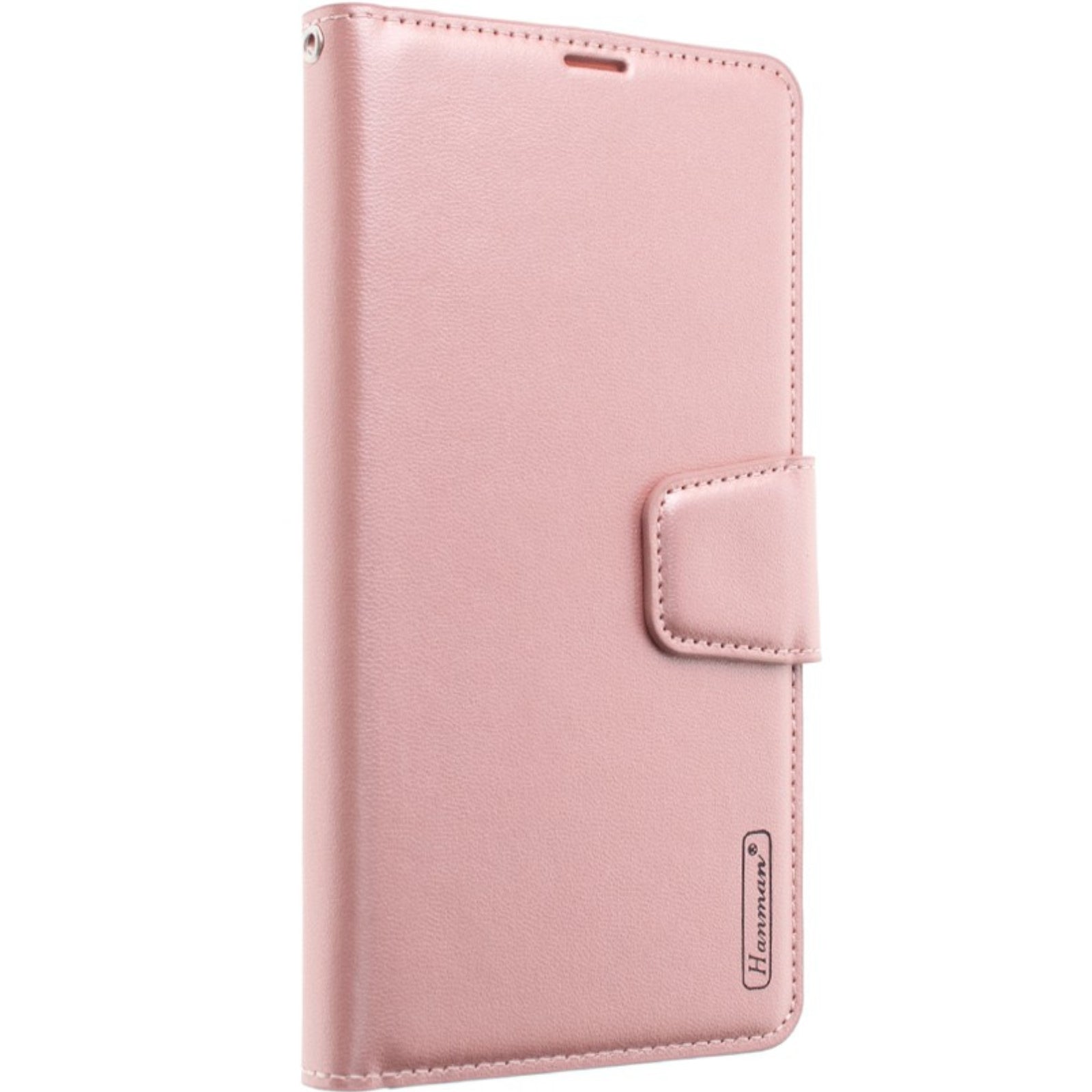 Hanman Pu Flip Leather Wallet Cover Case For Iphone 14 Pro Max