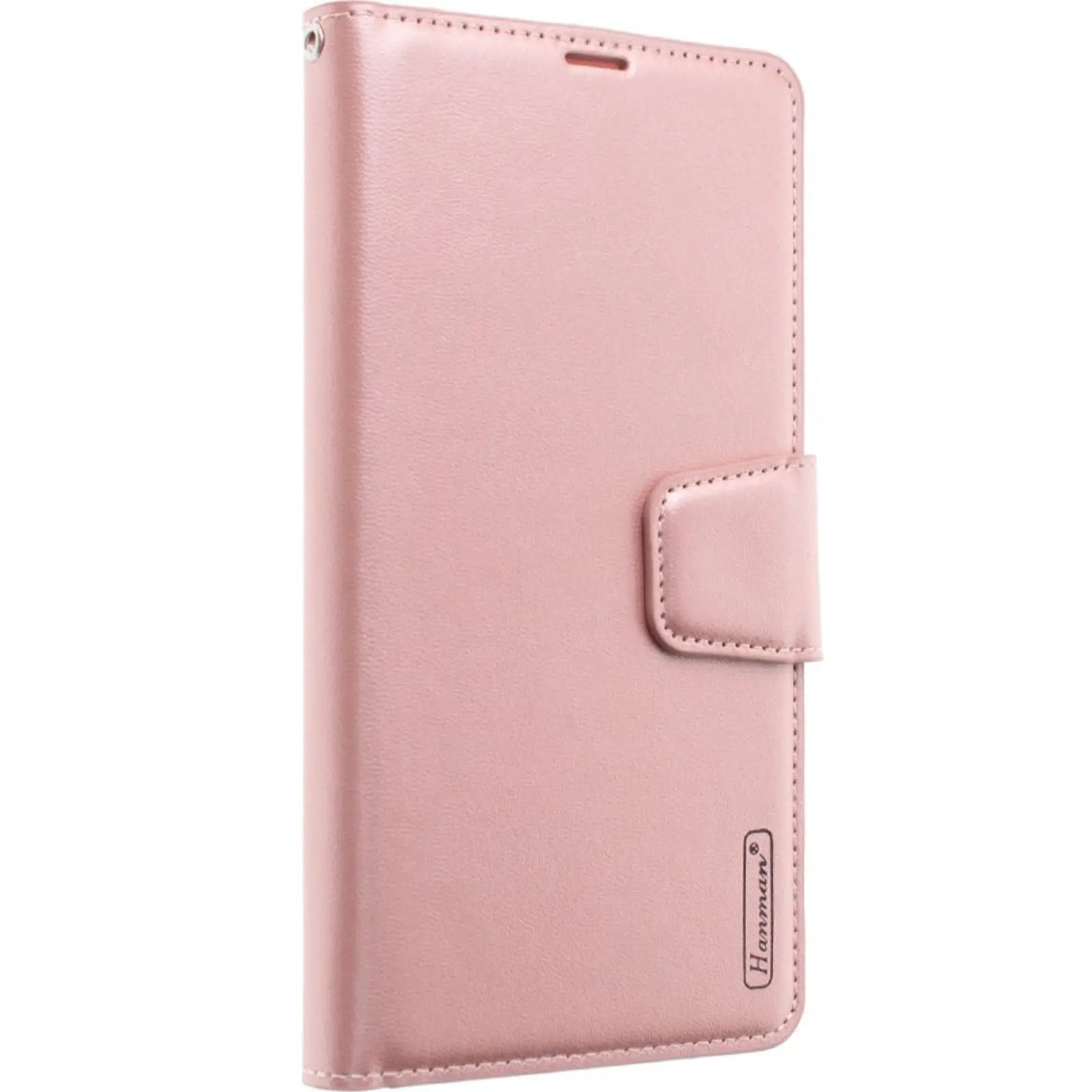 Hanman PU Flip Leather Wallet Cover Case for iPhone 15 Plus